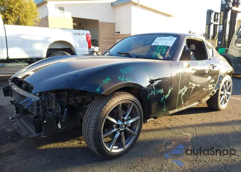 2023 Mazda Mx-5 Miata Rf Grand Touring z USA, uszkodzony, nr VIN JM1NDAM70P0556262